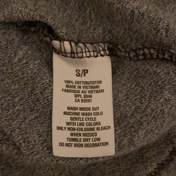 AEROPOSTALE Men’s Small Short Sleeve Graphic T-Shirt Gray Excellent Condition - Picture 5 of 10